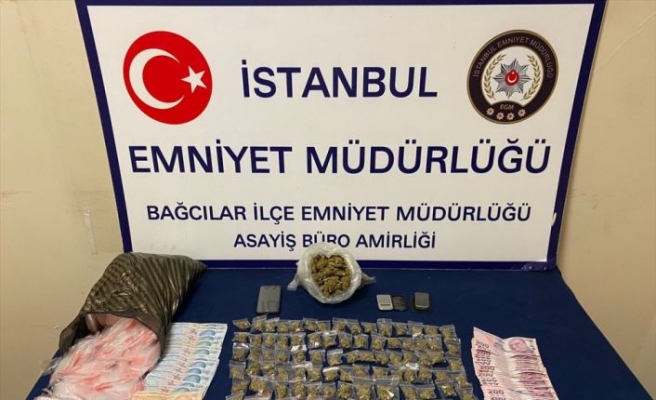 İstanbul'da uyuşturucu satan şüpheli tutuklandı