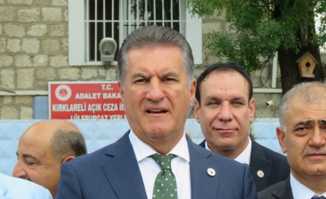 TDP Genel Başkanı Sarıgül, Kırklareli'nde mahkumlara af çağrısını yineledi