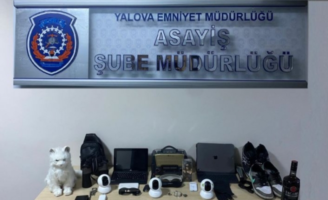 Yalova'da 5 ayrı hırsızlıktan aranan şüpheli gözaltına alındı