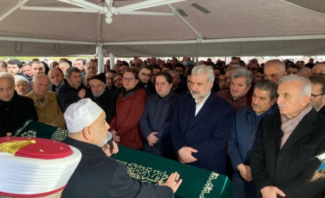 AK Parti Düzce İl Koordinatörü Celal Erdoğan'ın cenazesi, İstanbul'da toprağa verildi