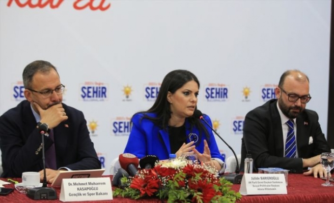 AK Parti Genel Başkan Yardımcısı Jülide Sarıeroğlu, Kırklareli'nde konuştu
