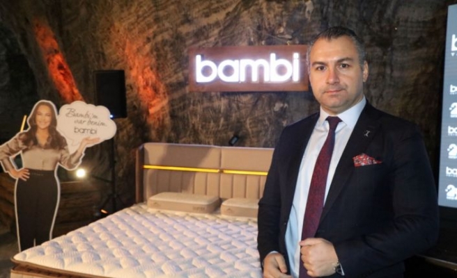 Bambi Yatak kaya tuzuyla geliştirdiği yeni ürünü “Biosalt“ yatağını tuz mağarasında tanıttı