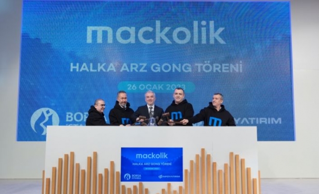 Borsa İstanbul'da gong Mackolik için çaldı