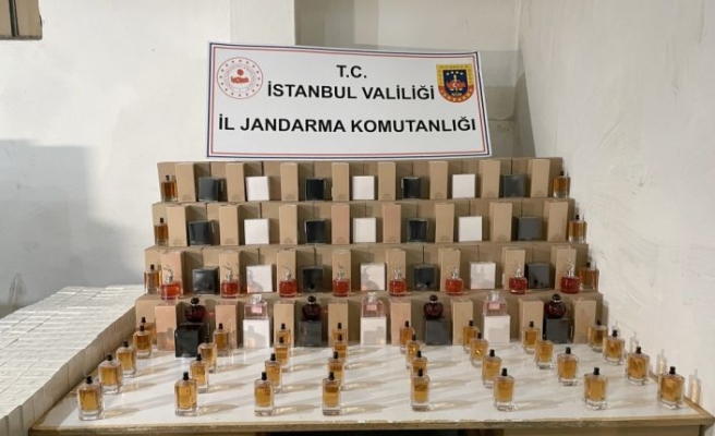 İstanbul'da sahte parfüm imalathanelerine operasyon düzenlendi