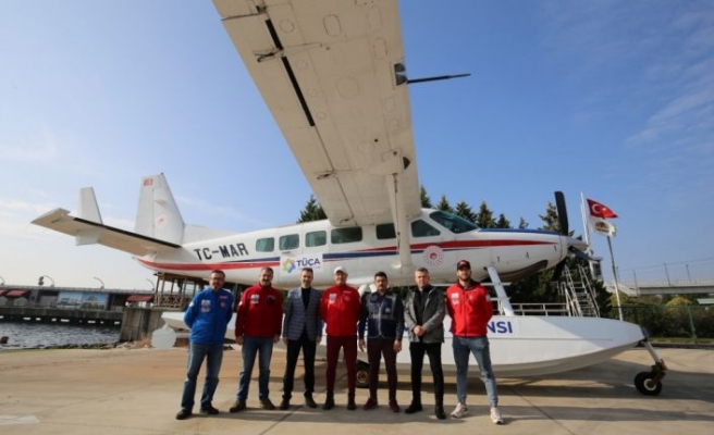 Kocaeli'nin deniz uçağı Marmara Denizi'ni de denetleyecek