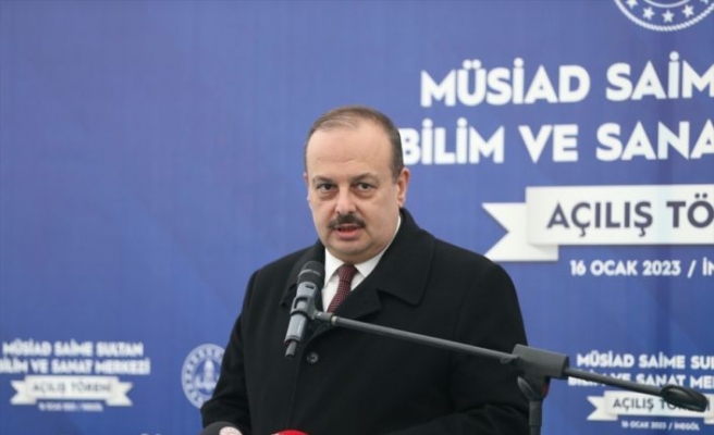 MÜSİAD Başkanı Asmalı, MÜSİAD Saime Sultan Bilim ve Sanat Merkezi'nin açılışında konuştu