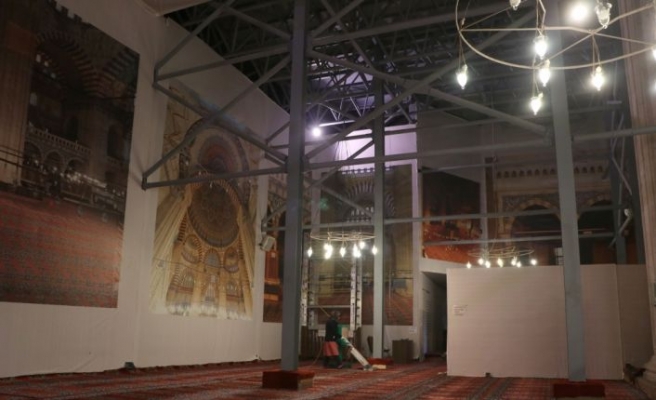 Restorasyonu süren Selimiye'de iç mekan çalışmalarının yıl sonuna kadar tamamlanması öngörülüyor