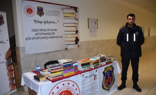 Trakya'dan ceza infaz kurumları kütüphaneleri kitap bağışı kampanyasına destek