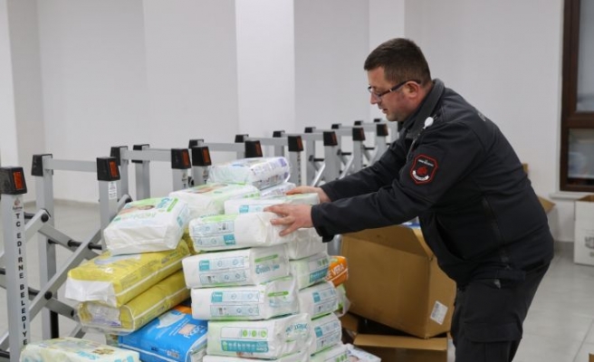 Edirne'de depremzedeler için yardım kampanyası başlatıldı