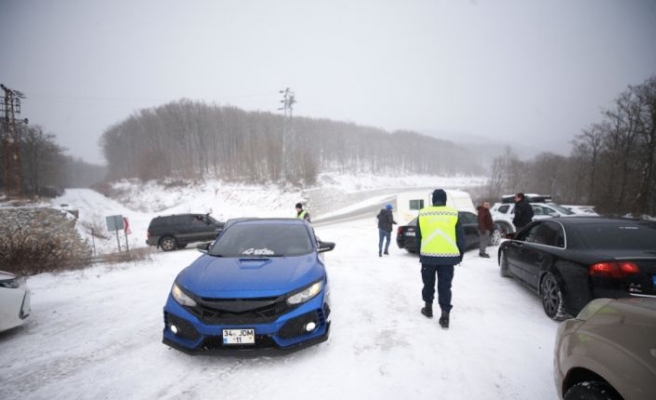 Kırklareli ve Tekirdağ'ın yüksek kesimlerinde kar yağışı etkisini arttırdı