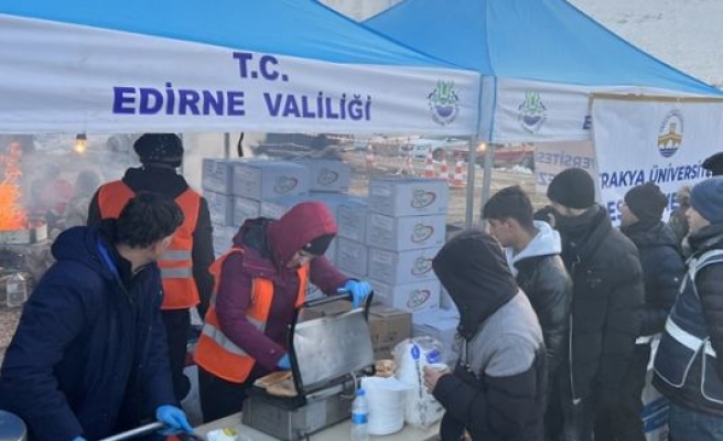 Trakya Üniversitesi, Elbistan'da depremzedeler için destek merkezi kurdu