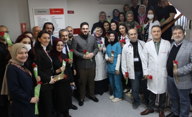 Bağımsız Türkiye Partisi (BTP) Genel Başkanı Hüseyin Baş, 14 Mart Tıp Bayramı nedeniyle düzenlenen programa katıldı