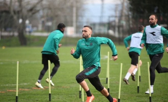 Sakaryaspor, Samsunspor maçının hazırlıklarına başladı