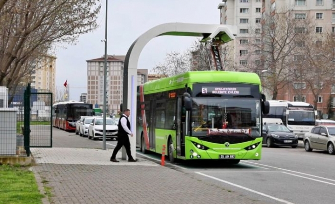 Elektrikli otobüsler 6 ayda 612 ton karbondioksit salınımını engelledi
