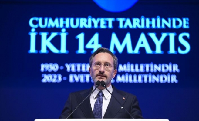 Cumhurbaşkanlığı İletişim Başkanı Altun, “Cumhuriyet Tarihinde İki 14 Mayıs“ panelinde konuştu: