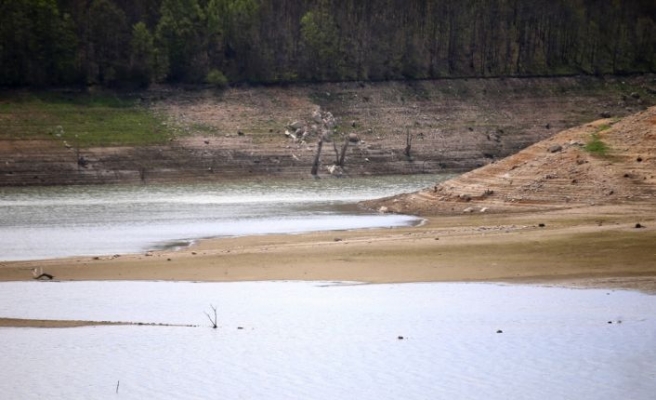 Nisan yağmurları kuruma noktasına gelen Kazandere Barajı'na “can suyu“ oldu