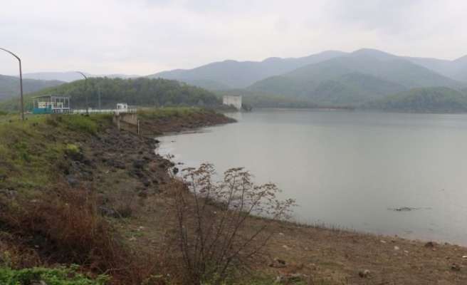 Yalova'nın içme suyu ihtiyacını karşılayan Gökçe Barajı'nda su seviyesi yüzde 82'ye yükseldi