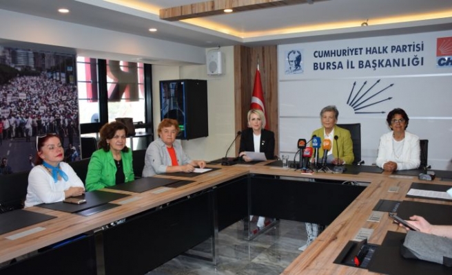 CHP Bursa İl Kadın Kolları Başkanı Aysel Okumuş’tan kadınlara çağrı