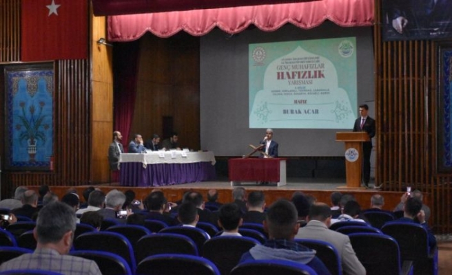 Genç Muhafızlar Hafızlık Yarışması Marmara Bölge Finali Edirne'de yapıldı