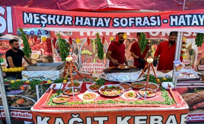 Hatay'ın yöresel ürünleri İstanbulluların beğenisine sunuldu