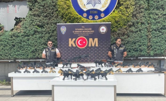 İstanbul'da suç örgütlerine silah temin eden 5 şüpheli tutuklandı