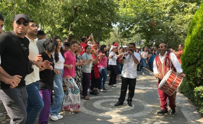 Kadıköy Belediyesinde işçiler ücretlerinin artırılması için eylem yaptı