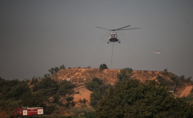 Bilecik ve Bursa'daki orman yangınına müdahale sürüyor
