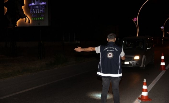 Edirne'de düzensiz göçün önlenmesine yönelik denetimler artırıldı