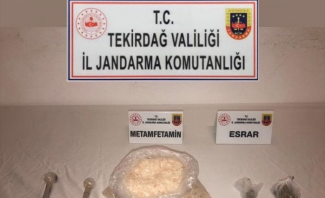 Tekirdağ'da uyuşturucu ticareti iddiasıyla 10 kişi yakalandı