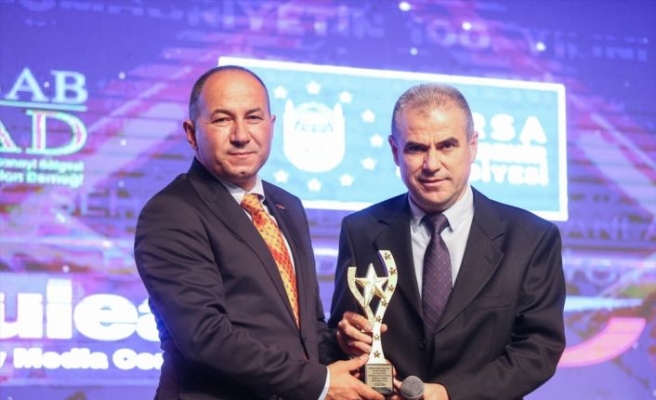 “Bursa Cumhuriyetin 100. Yılını Adımlıyor Basın Galası“nda ödüller sahiplerini buldu