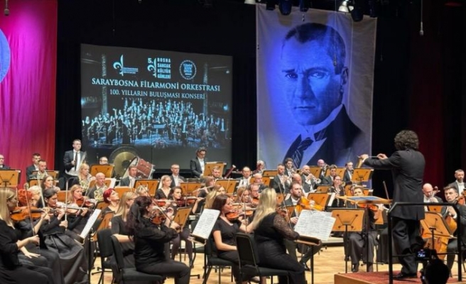 Saraybosna Filarmoni Orkestrasının “100. Yılların Buluşması“ konseri CRR'de yapıldı