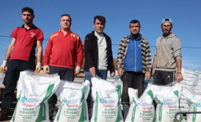 Kocaeli'de çiftçiye tohum ve gübre desteği