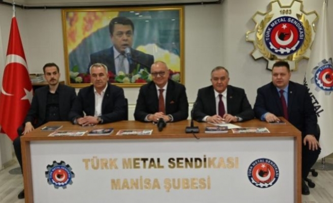 Türk Metal Sendikası, Başkan Ergün'ü ağırladı