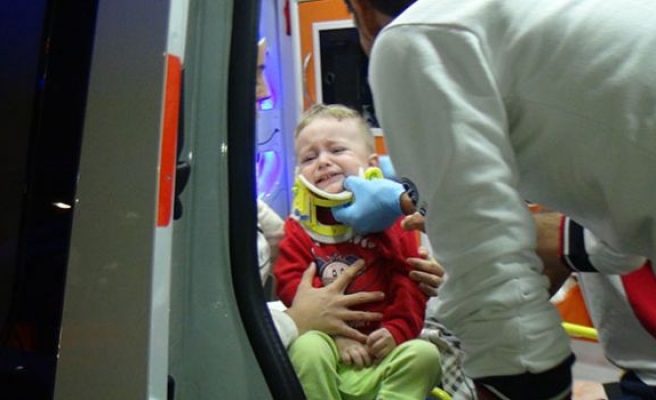 2 yaşındaki bebeğin hayatını bebek koltuğu kurtardı