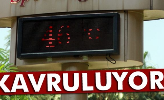 Adana'da termometreler 46 dereceyi gösterdi
