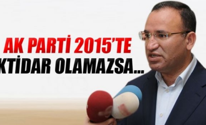 'AK Parti 2015’te iktidar olamazsa…'