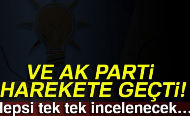 AK Parti harekete geçti!