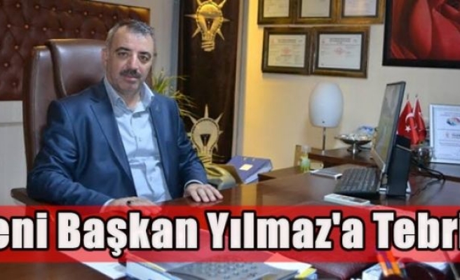 AK Parti Yıldırım'dan Yeni Başkan Yılmaz'a Tebrik