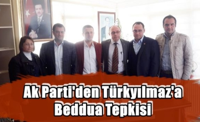 Ak Parti'den Türkyılmaz'a Beddua Tepkisi