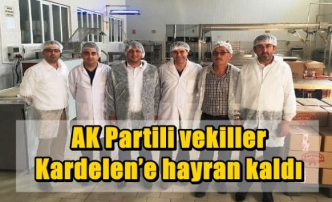 AK Partili vekiller Kardelen’e hayran kaldı