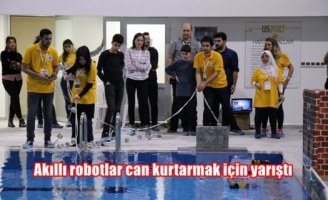 Akıllı robotlar can kurtarmak için yarıştı