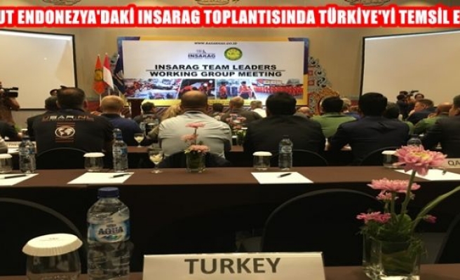 AKUT Endonezya’daki INSARAG Toplantısında  Türkiye’yi Temsil Etti