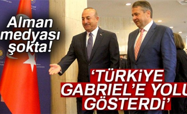 Almanlar şokta! 'Türkiye Gabriel'e yolu gösterdi'
