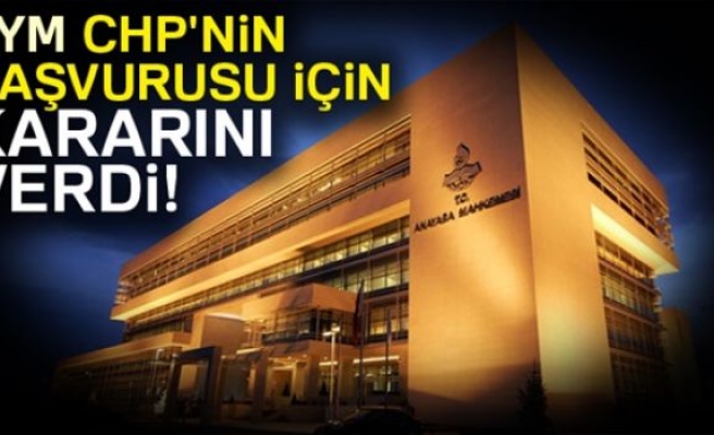 Anayasa Mahkemesi, CHP’nin Başvurusunu Reddetti