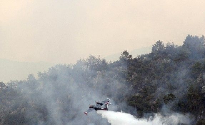 Antalya Kumluca’daki Yangın Durdurulamıyor