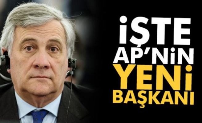 AP'nin yeni başkanı Antonio Tajani