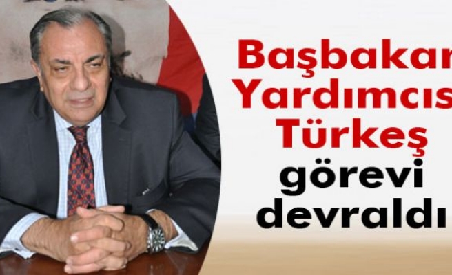 Arınç, Başbakan yardımcılığı görevini Türkeş'e devretti