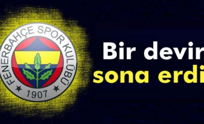 Artık sadece Fenerbahçe