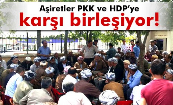 Aşiretlerden PKK ve HDP'ye karşı birleşme kararı