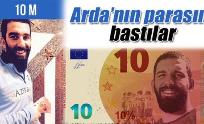 Atletico Madrid'den Arda'lı banknot